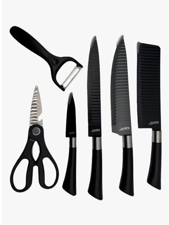 SET CUCHILLOS DE COCINA ASADO - 1