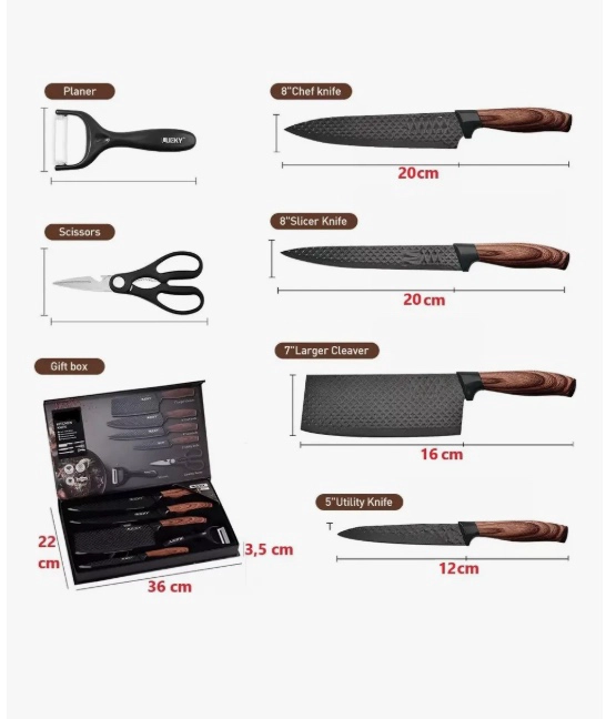 SET DE CUCHILLOS PREMIUM ANTIADHERENTES - 5