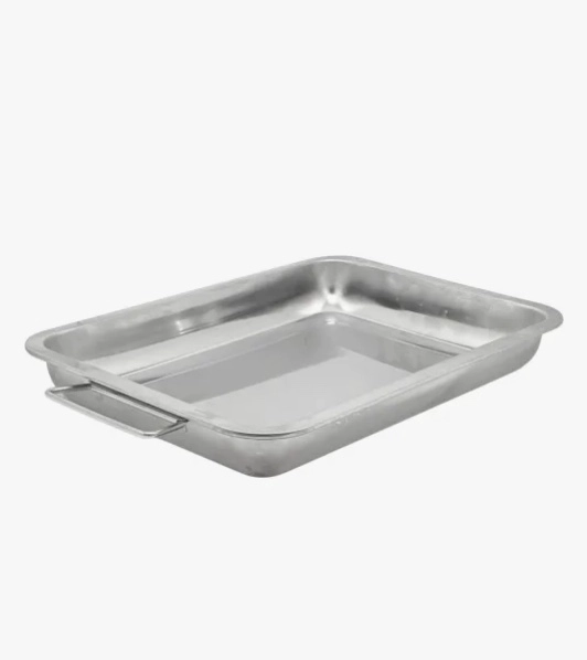 BANDEJA ACERO INOXIDABLE CON ASAS 60X40 CM - 3