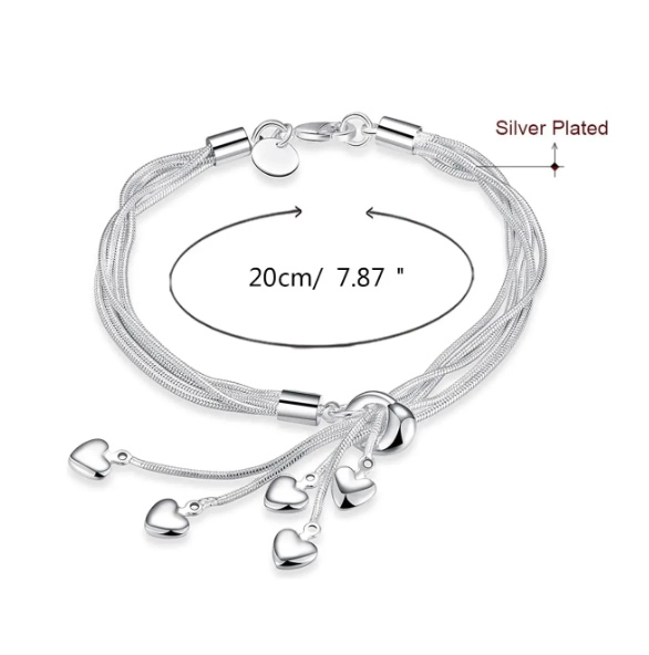PULSERA MUJER PLATA - 4