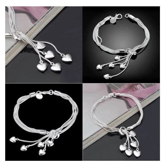 PULSERA MUJER PLATA - 5
