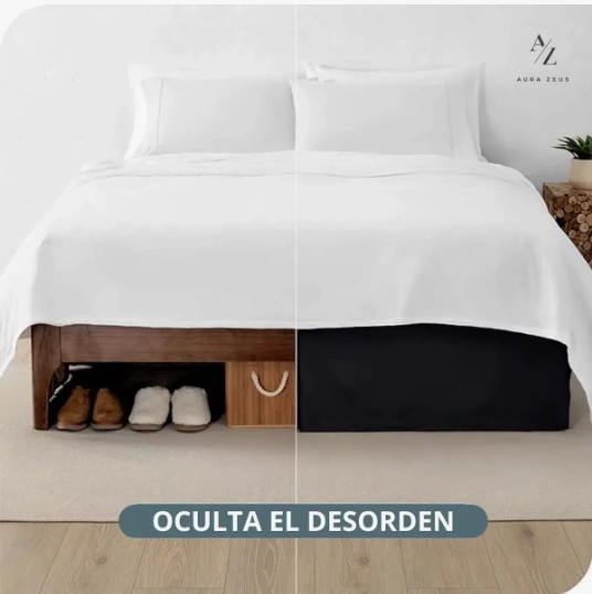 FALDON CAMA 1,5 PLAZAS - 6