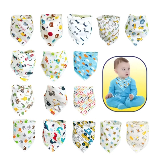 16 PACK BABEROS ABSORBENTES Y RESPIRABLE - 1
