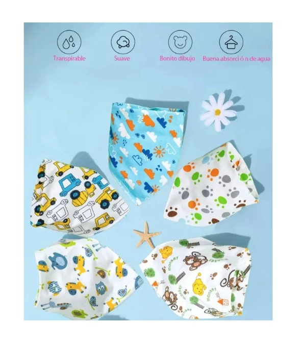 16 PACK BABEROS ABSORBENTES Y RESPIRABLE - 2