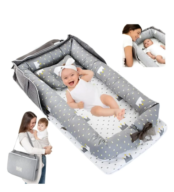 CUNA DE BEBE  PORTATIL PLEGABLE - 1