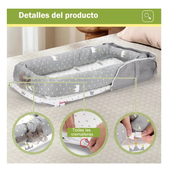 CUNA DE BEBE  PORTATIL PLEGABLE - 5