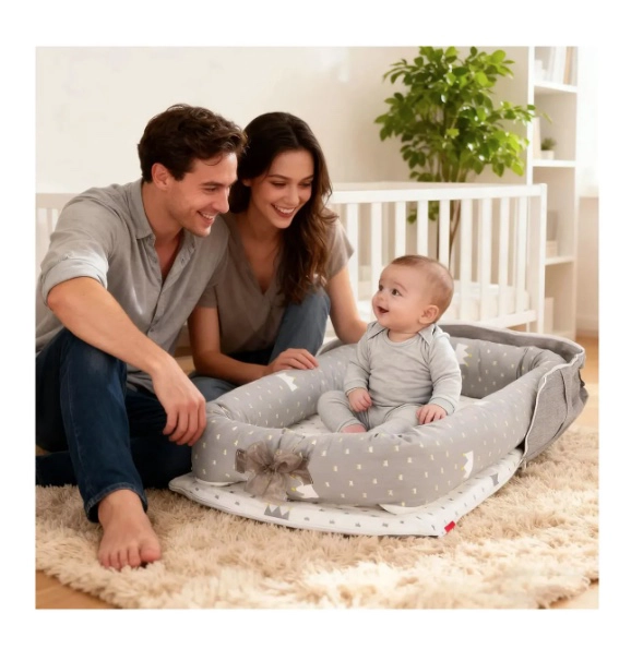 CUNA DE BEBE  PORTATIL PLEGABLE - 7