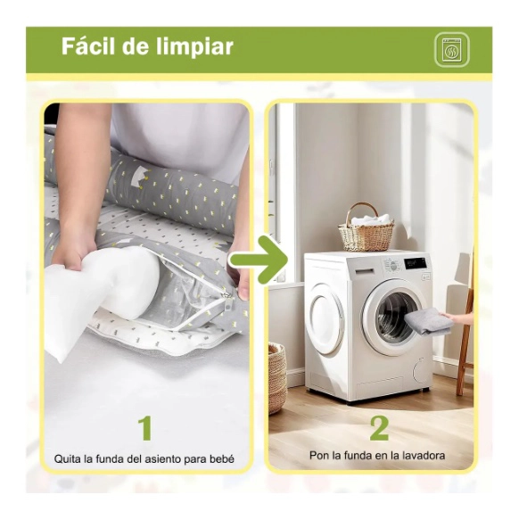 CUNA DE BEBE  PORTATIL PLEGABLE - 8