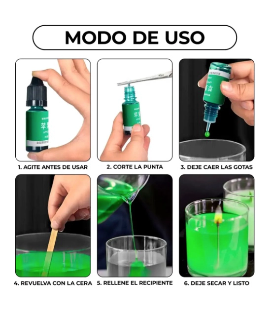 PIGMENTO COLORANTE PARA VELA 10ML - 5