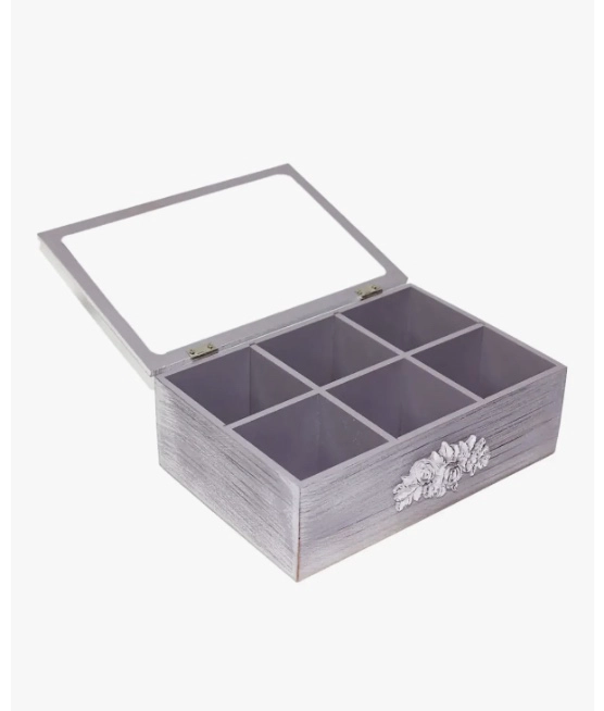 CAJA DE TE DE MADERA - 2
