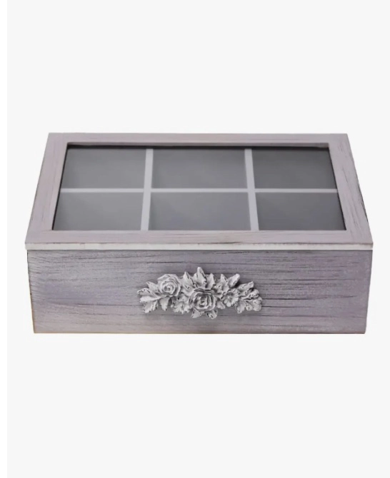 CAJA DE TE DE MADERA - 4