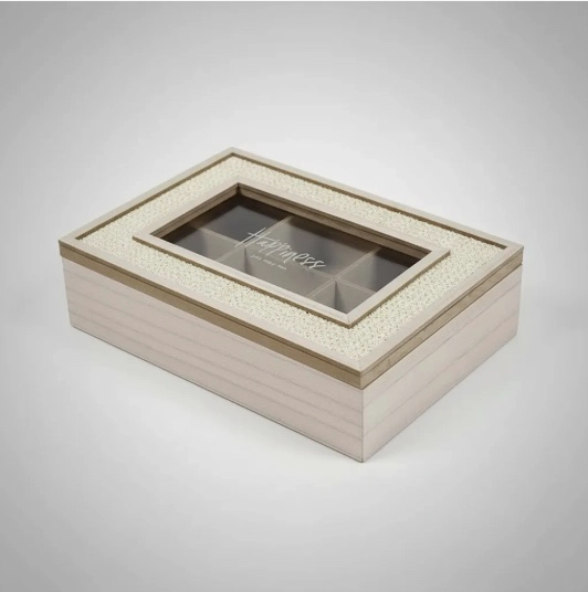 CAJA DE TE DE MADERA - 5