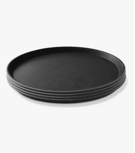 PACK 5 BANDEJA REDONDA ANTIDESLIZANTE - 5