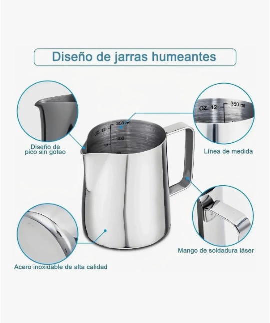 JARRA DE ESPUMA DE LECHE BARISTA - 2