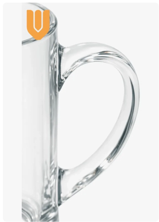 4 VASOS CERVECERO VIDRIO - 4