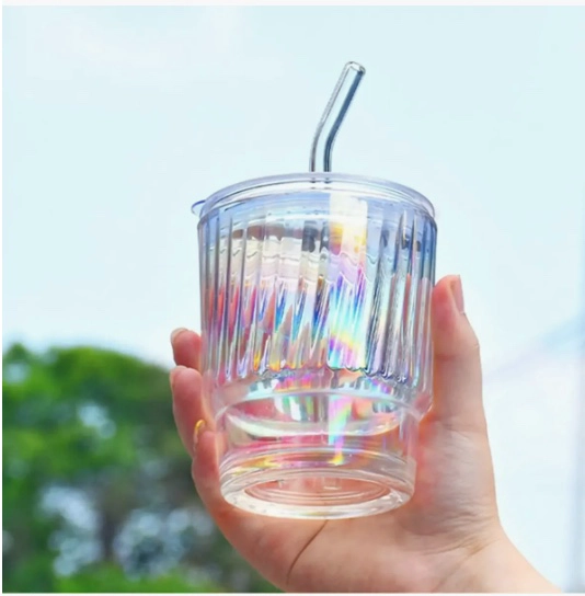X4 VASO DE VIDRIO TORNASOL - 6
