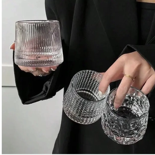 SET DE VASOS DE CRISTAL  6 UNIDADES - 2