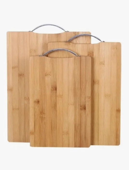 SET DE 3 TABLAS PARA CORTAR DE BAMBU - 1