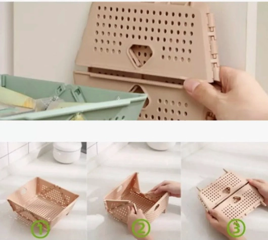 2X COLADOR PLEGABLE DE COCINA - 4