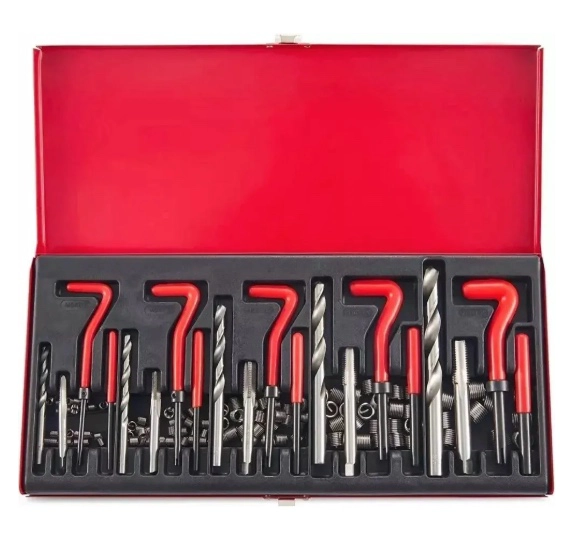 KIT 131 INSERTOS REPARACION HILOS DAÑADOS - 1