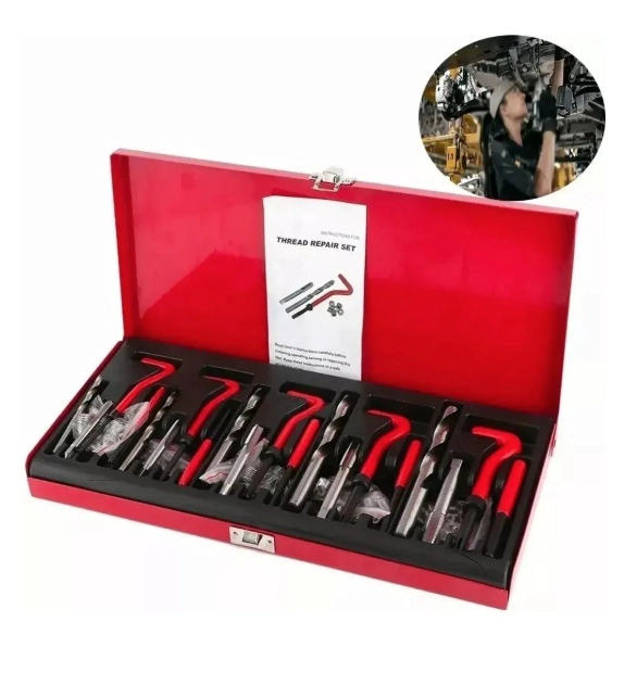 KIT 131 INSERTOS REPARACION HILOS DAÑADOS - 7