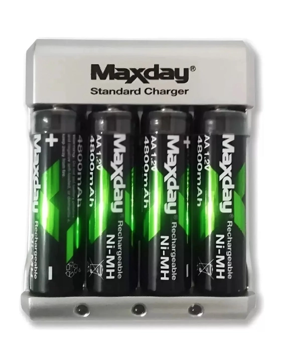 X2 CARGADOR DE PILAS AA AAA - 3