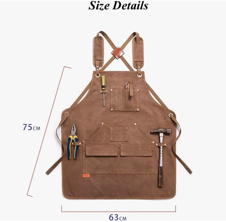 DELANTAL DE CARPINTERO AJUSTABLE - 3