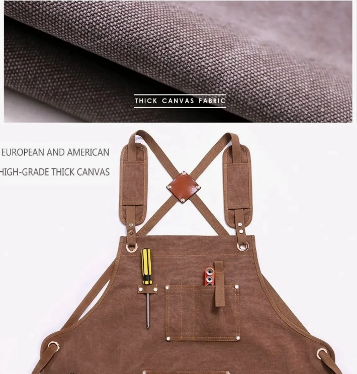 DELANTAL DE CARPINTERO AJUSTABLE - 4