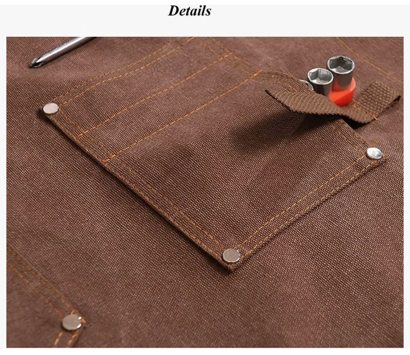 DELANTAL DE CARPINTERO AJUSTABLE - 5