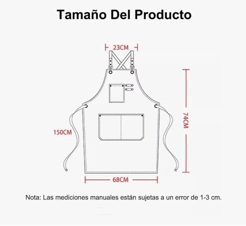 DELANTAL DE CARPINTERO - 3