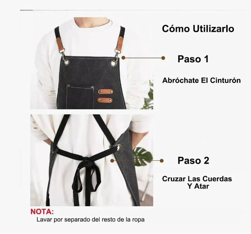 DELANTAL DE CARPINTERO - 7