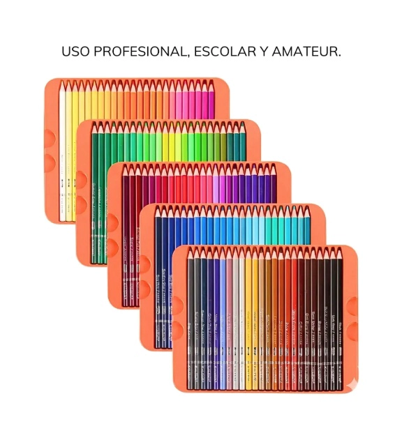 SET 120 LAPICES DE DIBUJO PROFESIONAL - 3