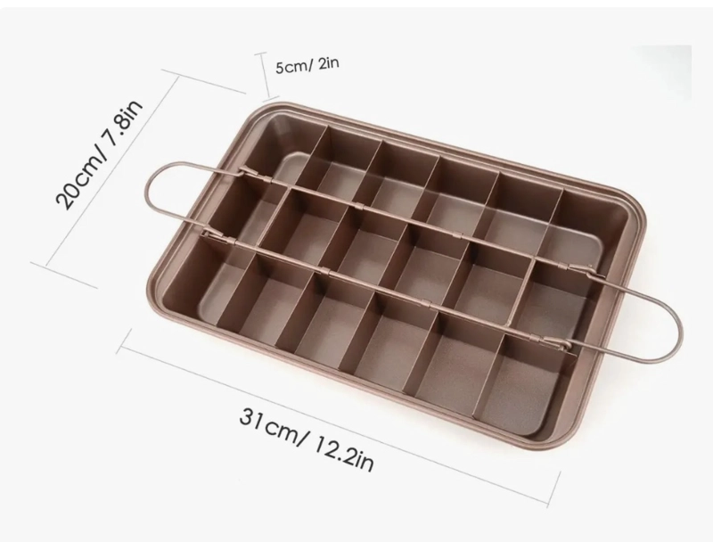 BANDEJA PARA HORNEAR BROWNIES - 2