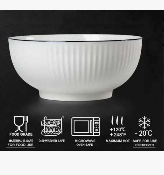 PACK 6 POCILLO BOWL CUENCO DE CERAMICA - 7