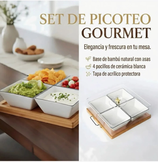 TABLA DE PICOTEO BAMBU PREMIUM - 2