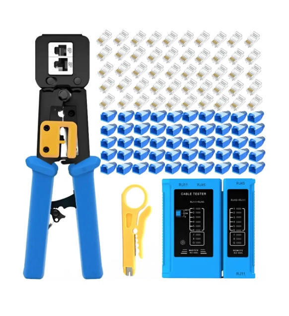 CRIMPEADORA EZ RJ45 +50 CONECTOR - 1