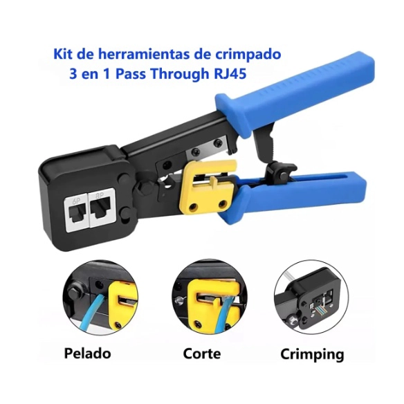 CRIMPEADORA EZ RJ45 +50 CONECTOR - 2