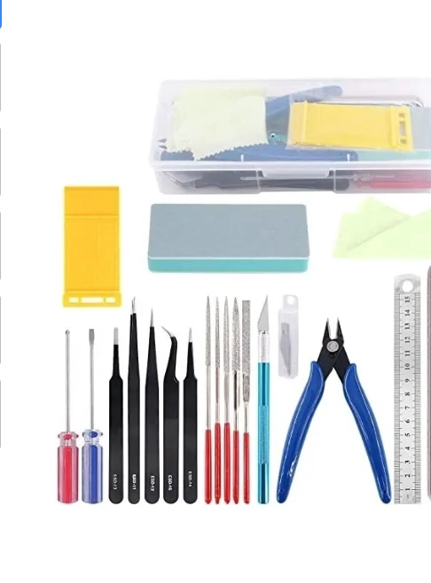 KIT DE 21 HERRAMIENTAS PARA TRABAJOS MANUALES - 1