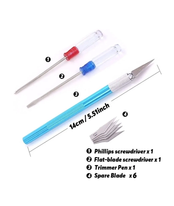 KIT DE 21 HERRAMIENTAS PARA TRABAJOS MANUALES - 5