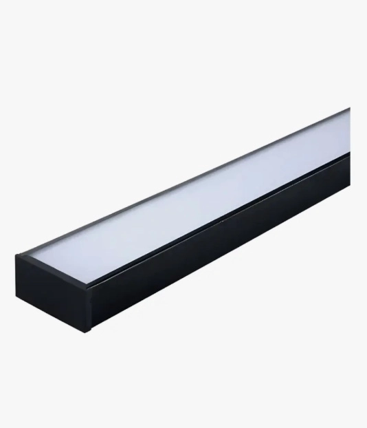 LAMPARA COLGANTE NEGRA LINEAL - 6