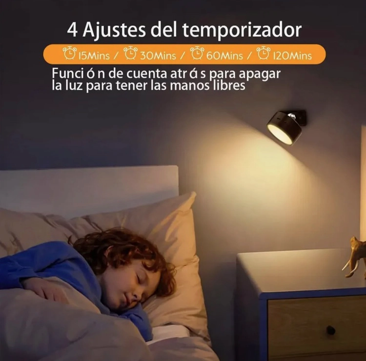 LAMPARA DE PARED RECARGABLE - 4