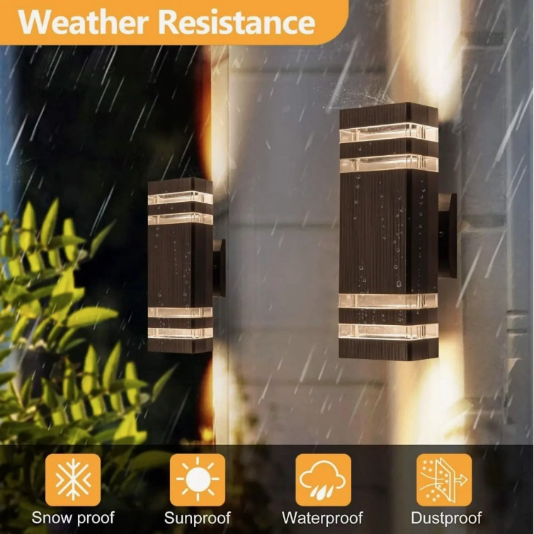 LAMPARA DE PARED IMPERMEABLE - 9