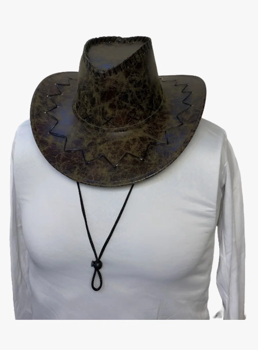 SOMBRERO COWBOY ECO CUERO - 2