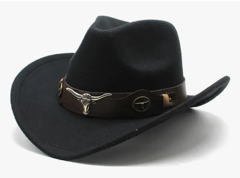 SOMBRERO VAQUERO ESTILO TEXANO - 1