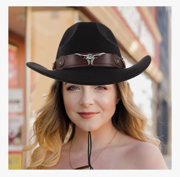 SOMBRERO VAQUERO ESTILO TEXANO - 2