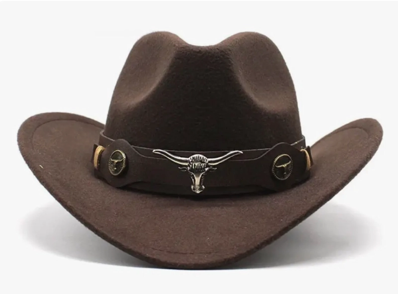 SOMBRERO VAQUERO ESTILO TEXANO - 1