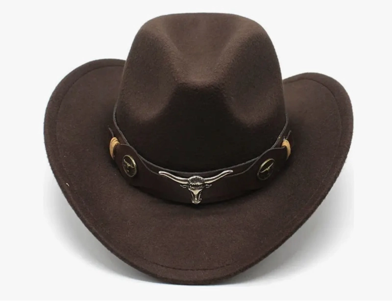 SOMBRERO VAQUERO ESTILO TEXANO - 4