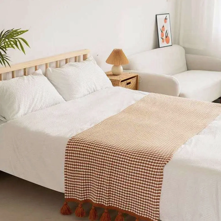 MANTA DECORATIVA PIECERA / SOFA - 1
