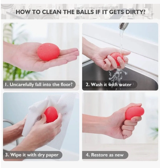 ENTRENADOR DE FUERZA DE AGARRE DE MANO,3PCS - 6