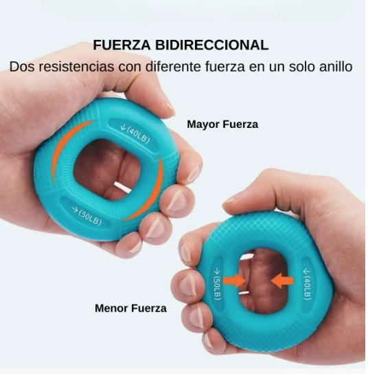 ANILLOS DE AGARRE PARA FORTALECIMIENTO DE LAS MANOS - 5